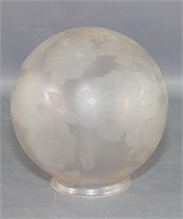 Edwardian Glass Globe Shade