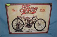Thor Motorcycles retro style advertising sign