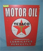 Texaco motor oil lubricates perfectly retro style