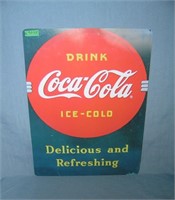 Drink Coca Cola Ice Cold retro style advertising s
