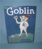 Goblin Soap retro style advertising sign