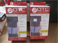 Two New Abdominal Hernia Belts, Large