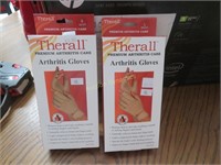 Two New Arthritis Gloves, Large & Small