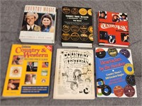 (6) Country Music Collector / Reference Books