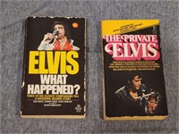 (2) 1970s Elvis Books W/Rare "What Happened"