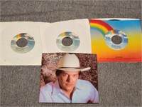 (4) George Strait 45s