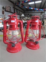 Pair of Battery Operated Lanterns