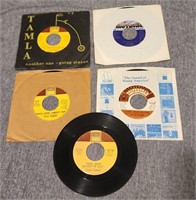 (5) Stevie Wonder 45s