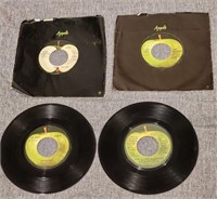 (4) Beatles / McCartney "Apple" 45s