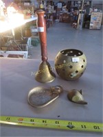 Brass Mouse, Mouse Ashtray, Bell & Tealight