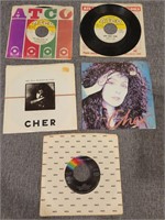 (5) Cher 45s