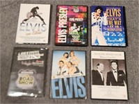 (6) Elvis Related DVDs