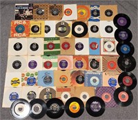Collection of (52) 45s