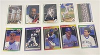10 MLB Sports Cards - Winfield, Gooden and Others