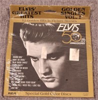 Sealed Elvis Golden Singles 45s  Vol 1