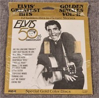 Sealed Elvis Golden Singles 45s Vol 2