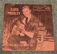 Elvis "Love Me Tender" Red Variation 45