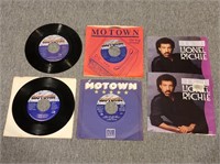 (6) Lionel Richie / Commodores 45s