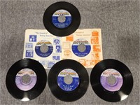 (6) Diana Ross / Supremes 45s