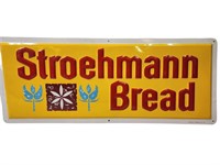 Stroehmann Bread Embossed Sign 30" x 12"