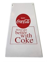 "Things Go Better With Coke" Sign 24 1/4" x 18.75"
