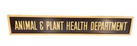 Animal & Plant Health Department from