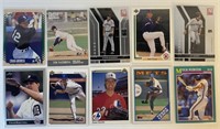 10 MLB Sports Cards - Schmidt, Grebeck and others