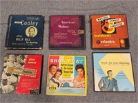 (6) 1950s 45s Boxed Sets