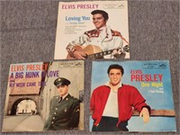 (3) Elvis 45s W/Covers