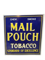 Mail Pouch Tobacco Sign 13" x 12"