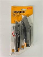 TOUGHBUILT 2PC UTILITY KNIFE SET