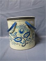 container w paints and embroidery supplies