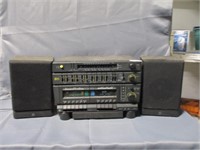 music-mate integrated stereo system model 11-2000A