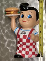 9" Big Boy Vintage Bank Plastic