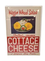 Sealtest Creamed Cottage Cheese Cardboard
