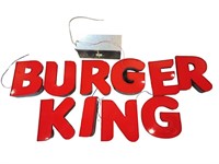 NEW 2’ Burger King Letters w/ Can