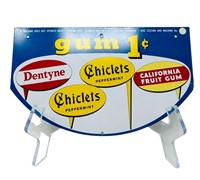 Dentyne, Chiclets, California Fruit Gum Sign