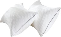 SIZE QUEEN 2 PACK PILLOWS  BED SLEEPING