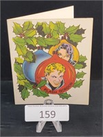 1951 Flash Gordon Christmas Card - Never Used