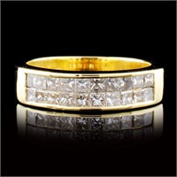 18K Gold 1.20ctw Diamond Ring