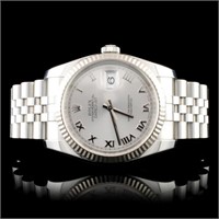 Rolex DateJust 18K/SS 36MM Wristwatch