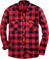 SIZE SMALL MEN'S CASUAL BUTTON DOWN SHIRT PLAID