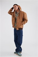 SIZE XTRA LARGE DUCK CANVAS HOODED JACKET
