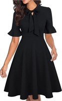 SIZE XTRA LARGE RANPHEE WOMENS FLARE WORK DRESSES