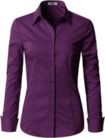 SIZE SMALL WOMENS SLIM-FIT LONG SLEEVE