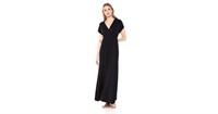 SIZE XTRA LARGE ESSENTIALS WOMEN'S SOLID SURPLICE