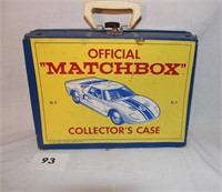 1966 OFFICIAL NO. 41 MATCHBOX COLLECTOR'S CASE