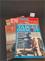 5 Mixed War Magazines