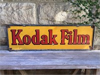 Original Kodak Double Sded Enamel in Frame