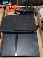 2 SONY PLAYSTATION GAME CONSOLES- UNTESTED